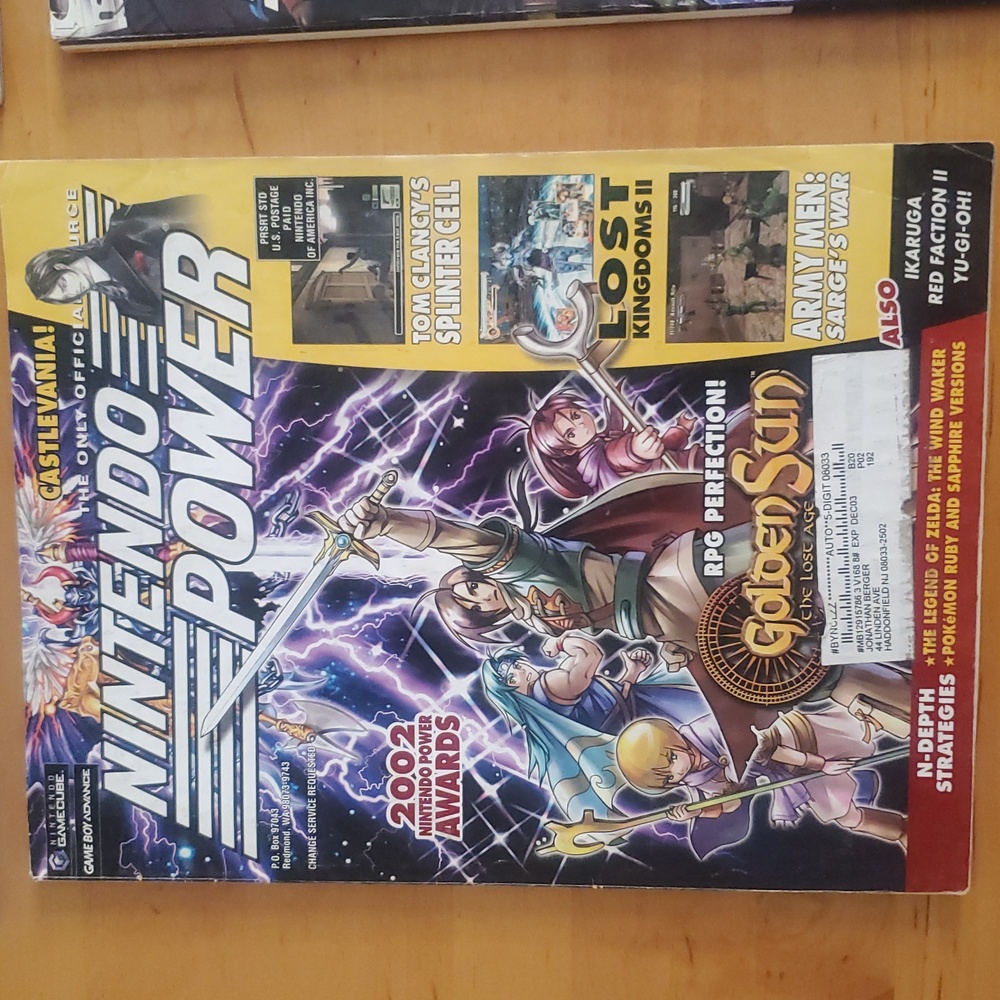 4 Nintendo Power Magazine ,Final Fantazy, Lord Of The Ring , Golden..... - Picture 3 of 12
